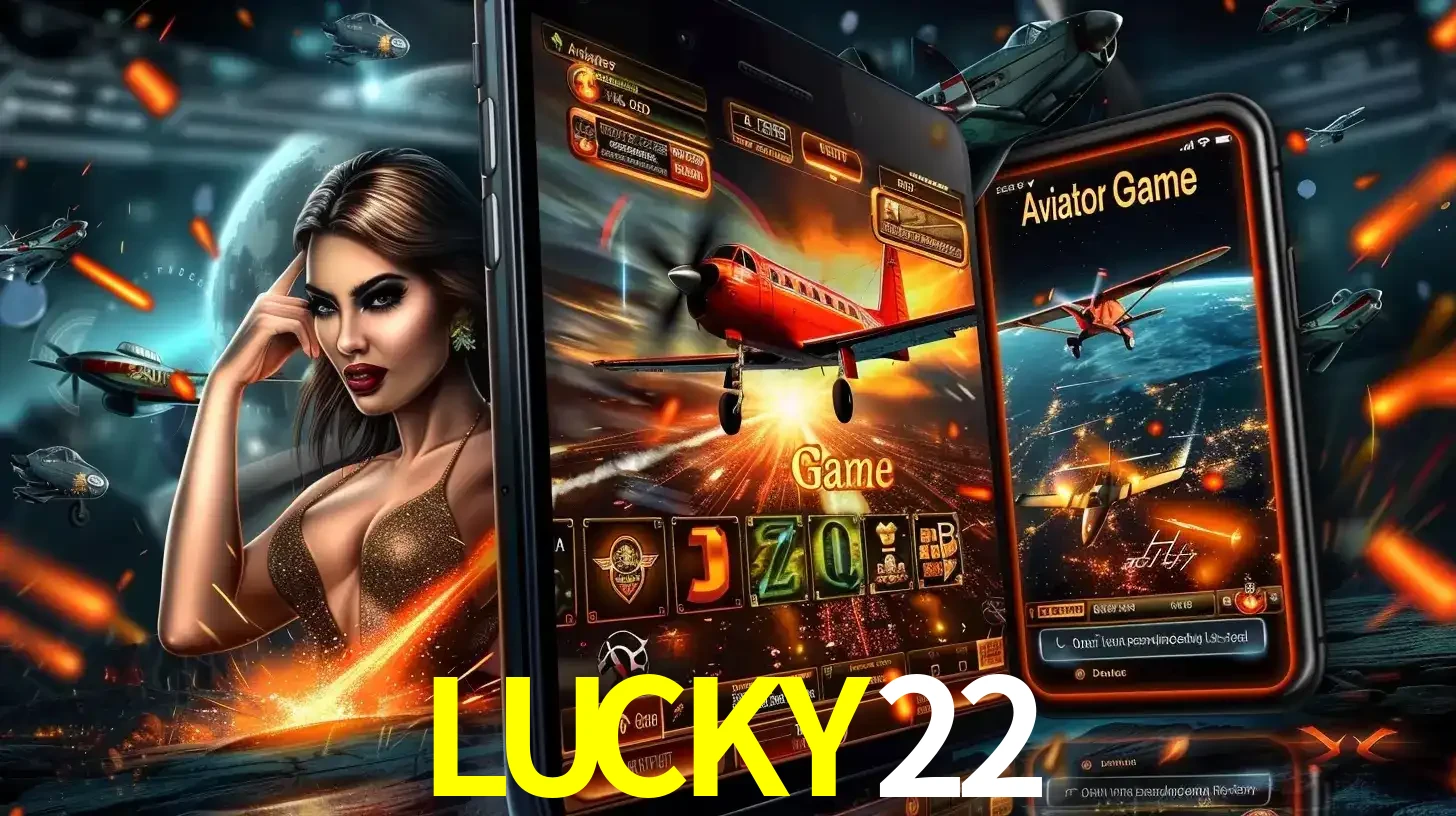 Mulher estilosa cercada por telas que exibem a jogabilidade do Aviator, capturando a intensidade e a estratégia deste popular crash game oferecido pelo LUCKY22.