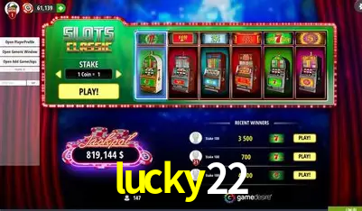 Descubra o Mundo do Cassino Online com lucky22